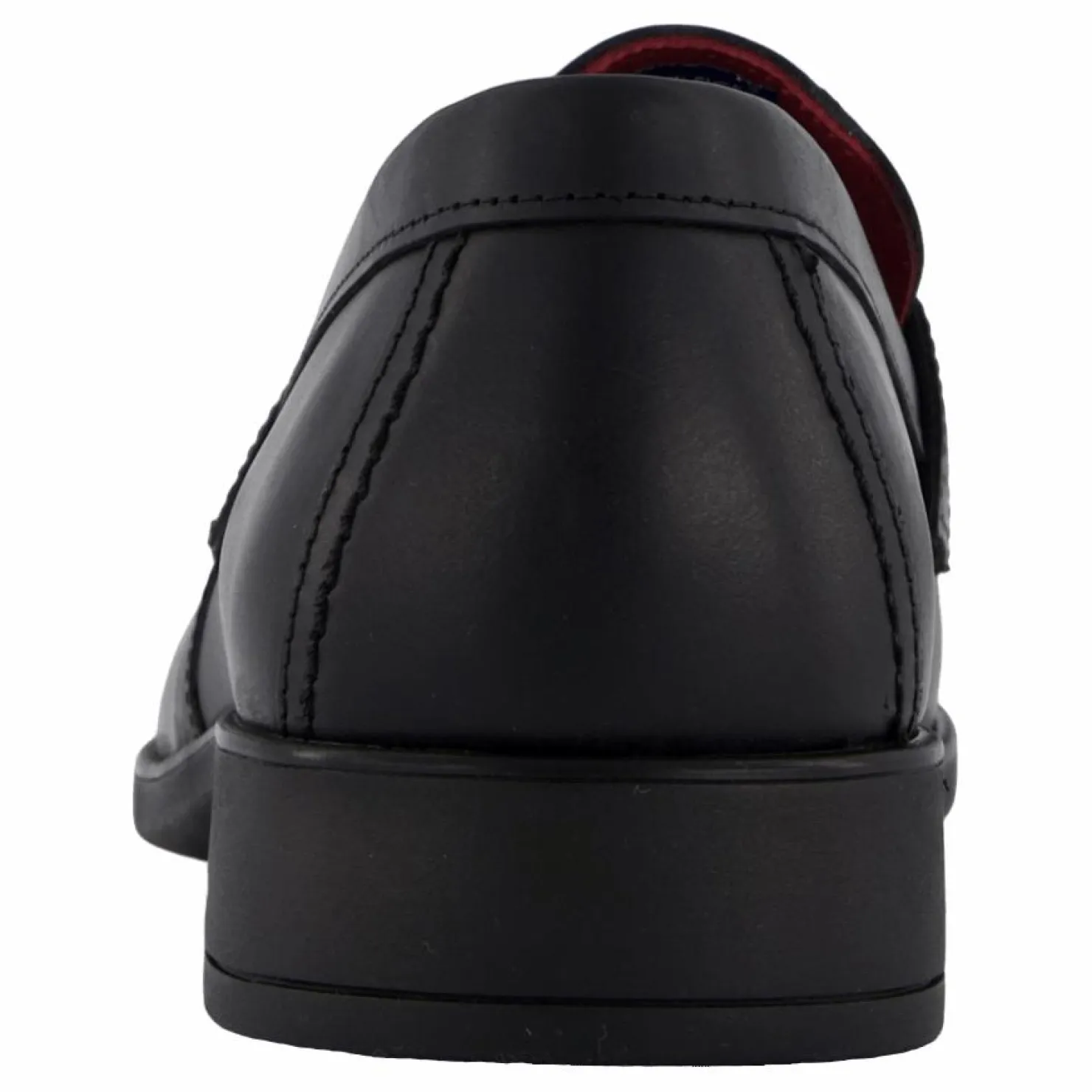 Tommy Hilfiger Th Leather Classic Loafer Black Svart