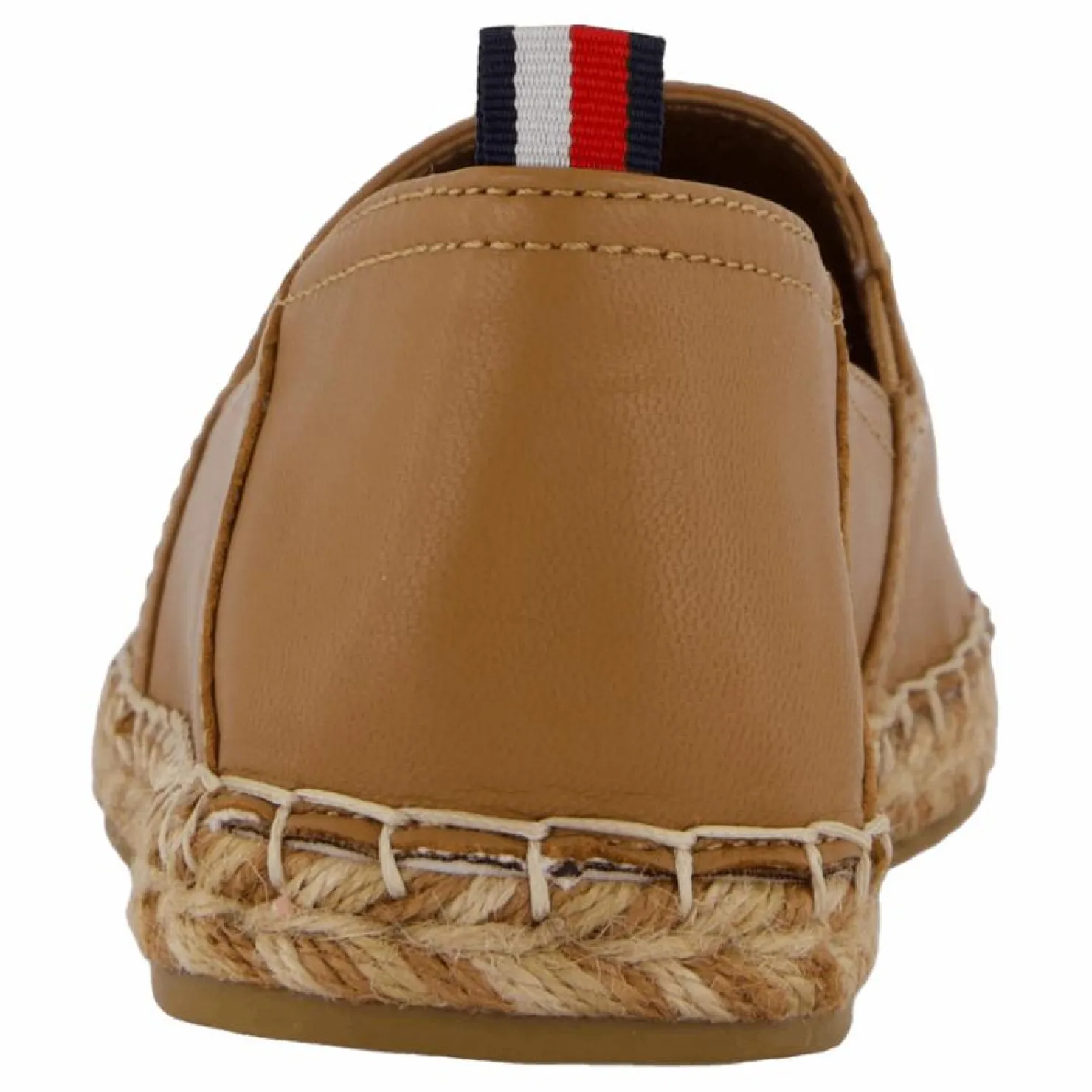 Tommy Hilfiger Th Leather Flat Espadrille Brown Online
