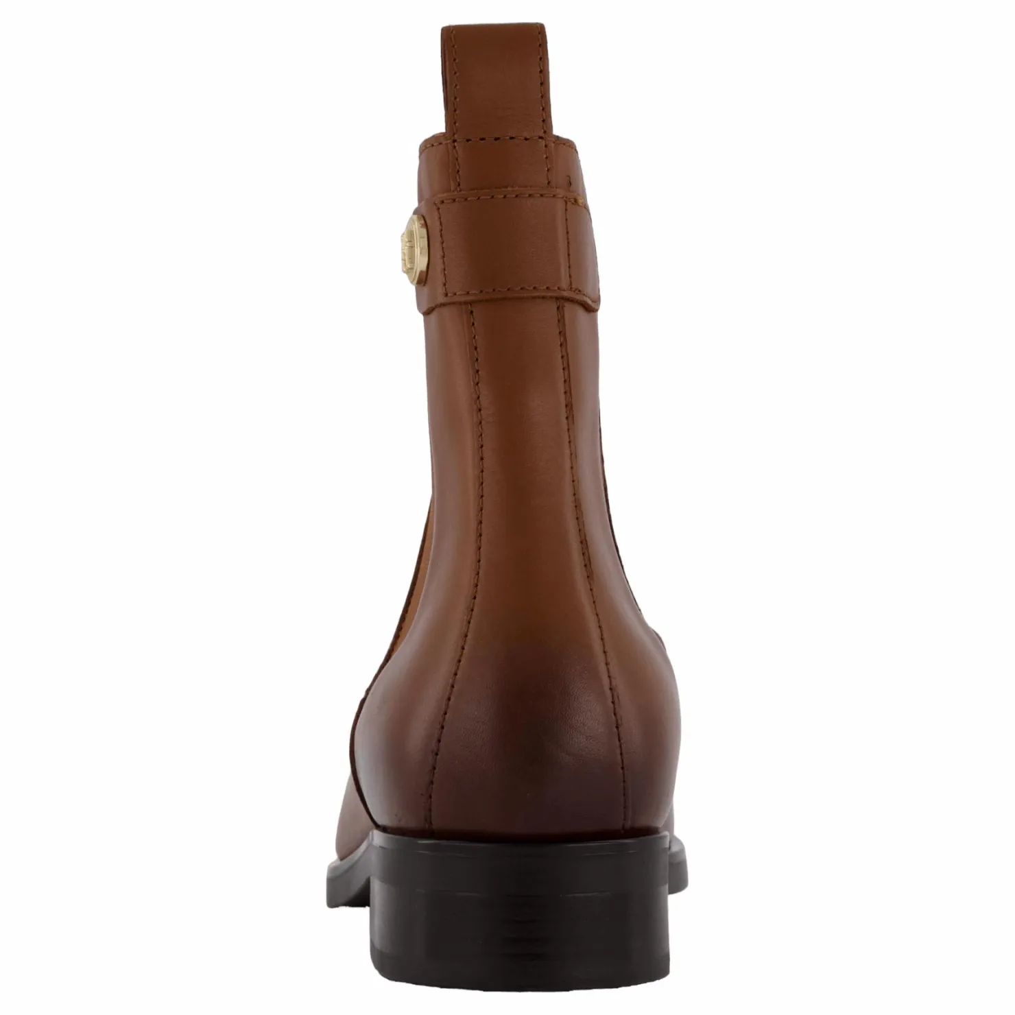 Tommy Hilfiger Th Stud Leather Low Chelsea Cognac Brown Brun Online