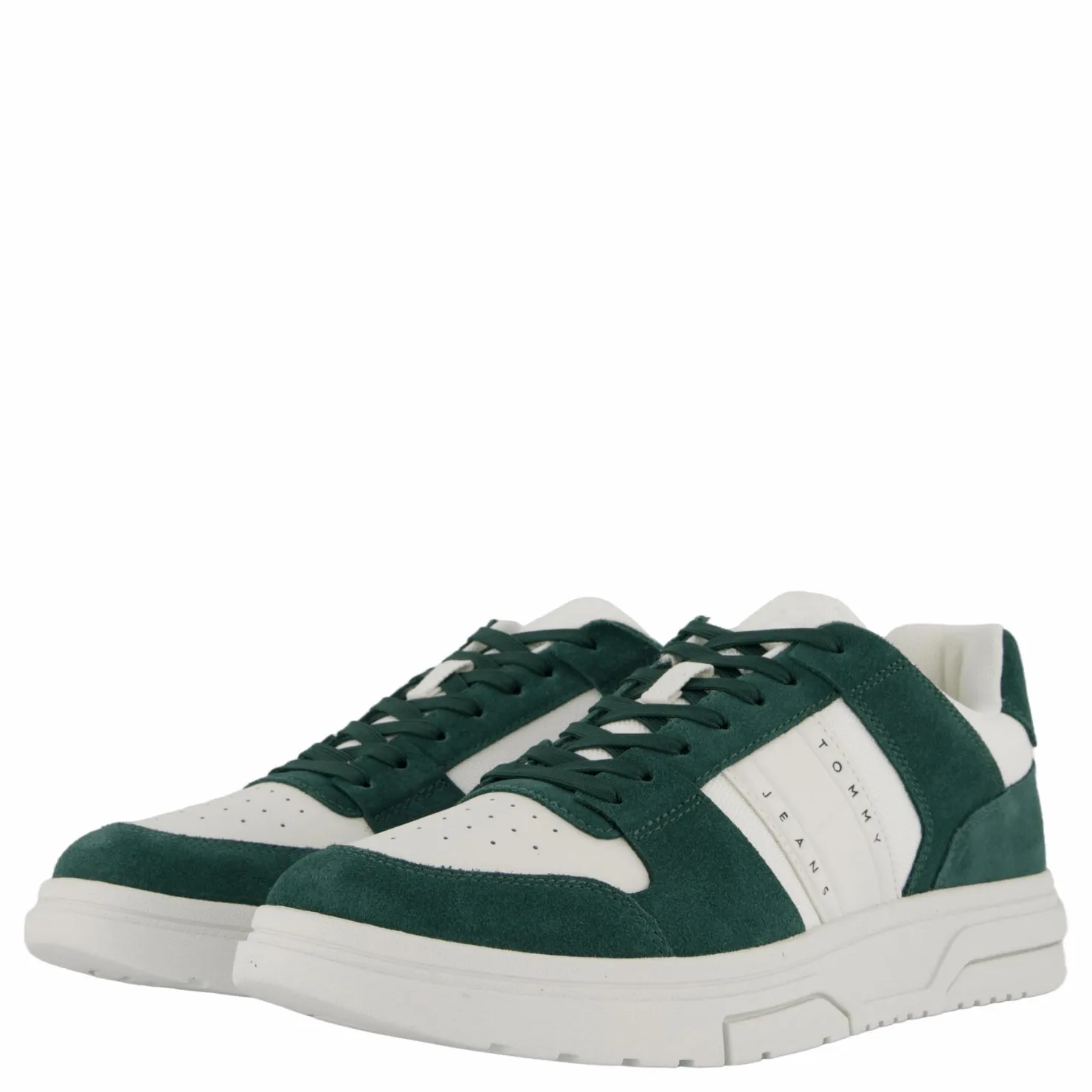 Tommy Hilfiger The Brooklyn Suede Tahoe Forest Grön New
