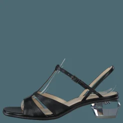 Marc Jacobs The Gem Sandal Black Svart Outlet