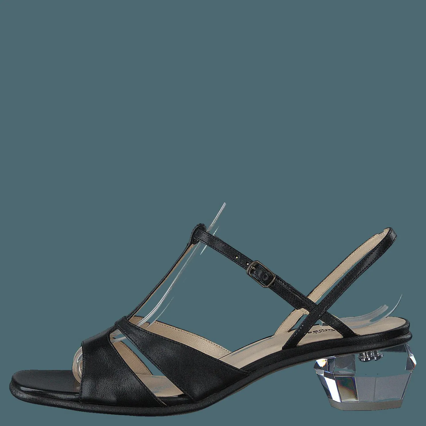 Marc Jacobs The Gem Sandal Black Svart Outlet