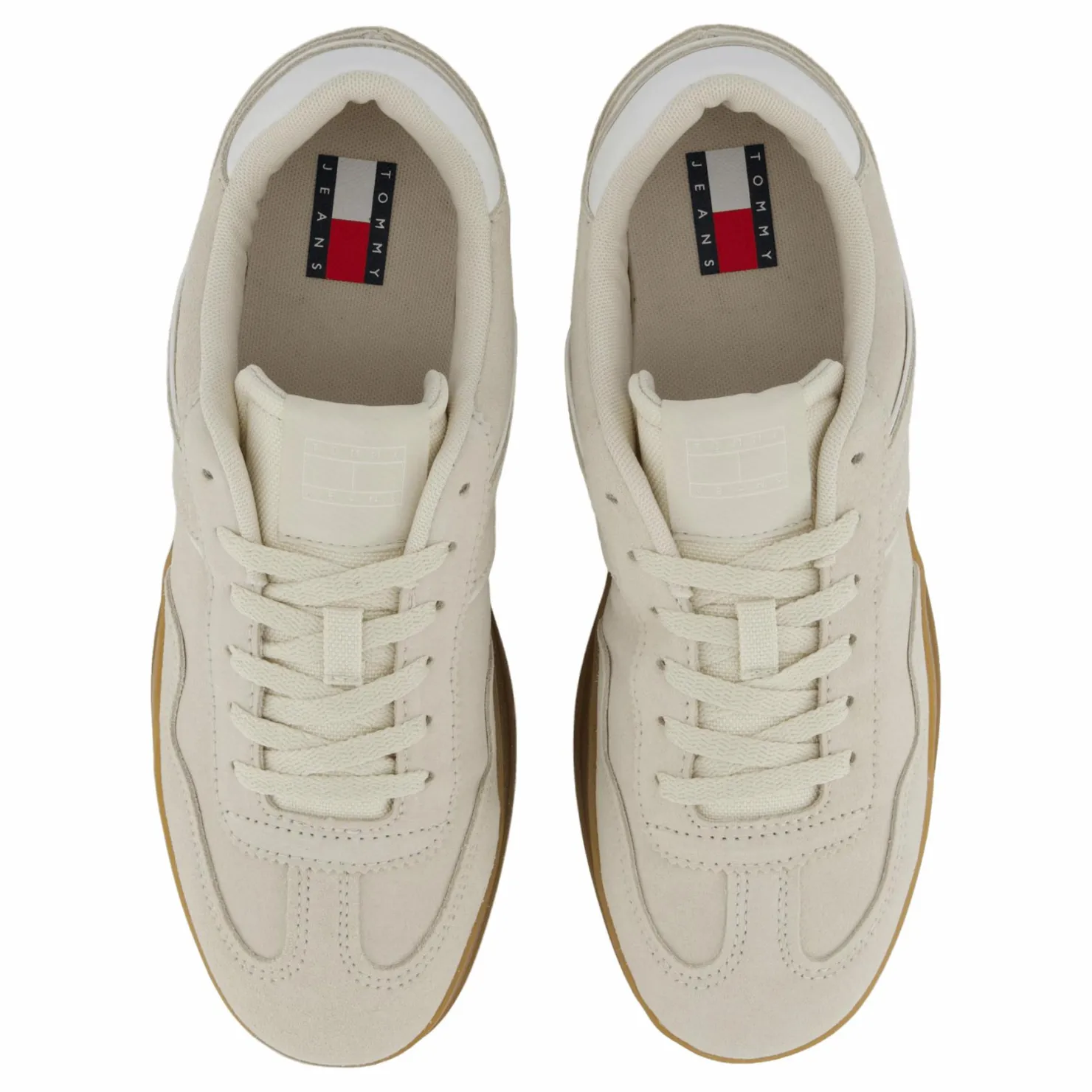 Tommy Hilfiger The Greenwich Suede Beige Vit Hot