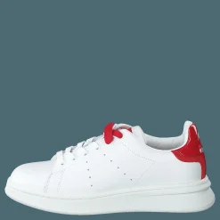 Marc Jacobs The Tennis Shoe White-red Vit och Röd New
