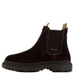 Gant Timbly Chelsea Boot Dark Brown Brun Discount