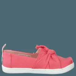 Toms Tiny Canvas Knot Alprg Peach Rosa Clearance