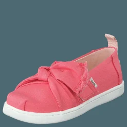 Toms Tiny Canvas Knot Alprg Peach Rosa Clearance