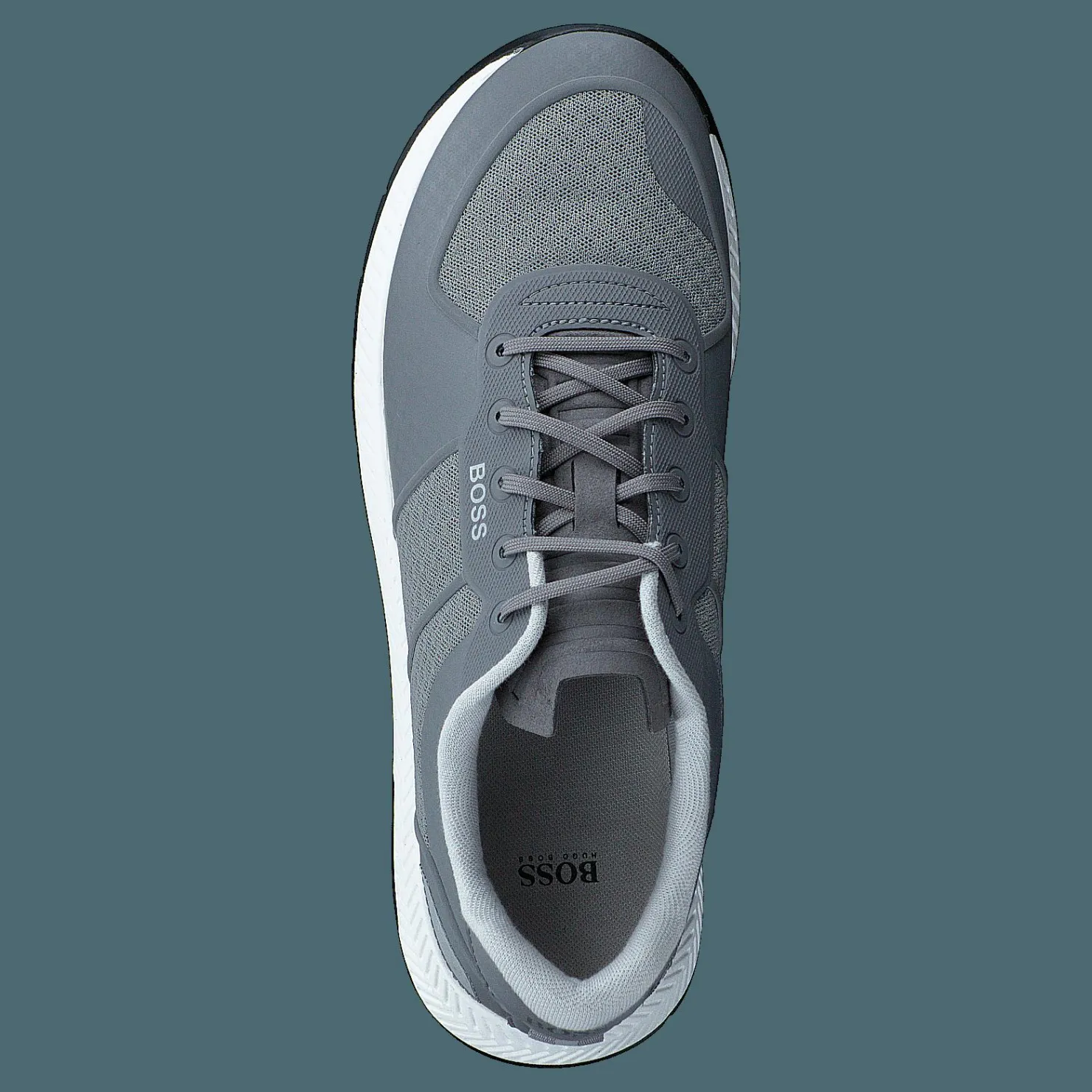 BOSS Titanium_runn_meml Medium Grey Grå New