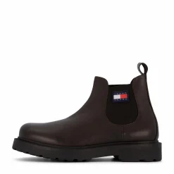 Tommy Hilfiger Tjm Napa Leather Brown Svart Discount