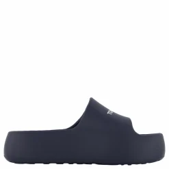Tommy Hilfiger Tjw Chunky Flatform Slide Blå Sale