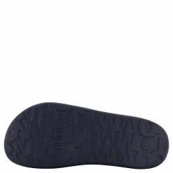 Tommy Hilfiger Tjw Chunky Flatform Slide Blå Sale