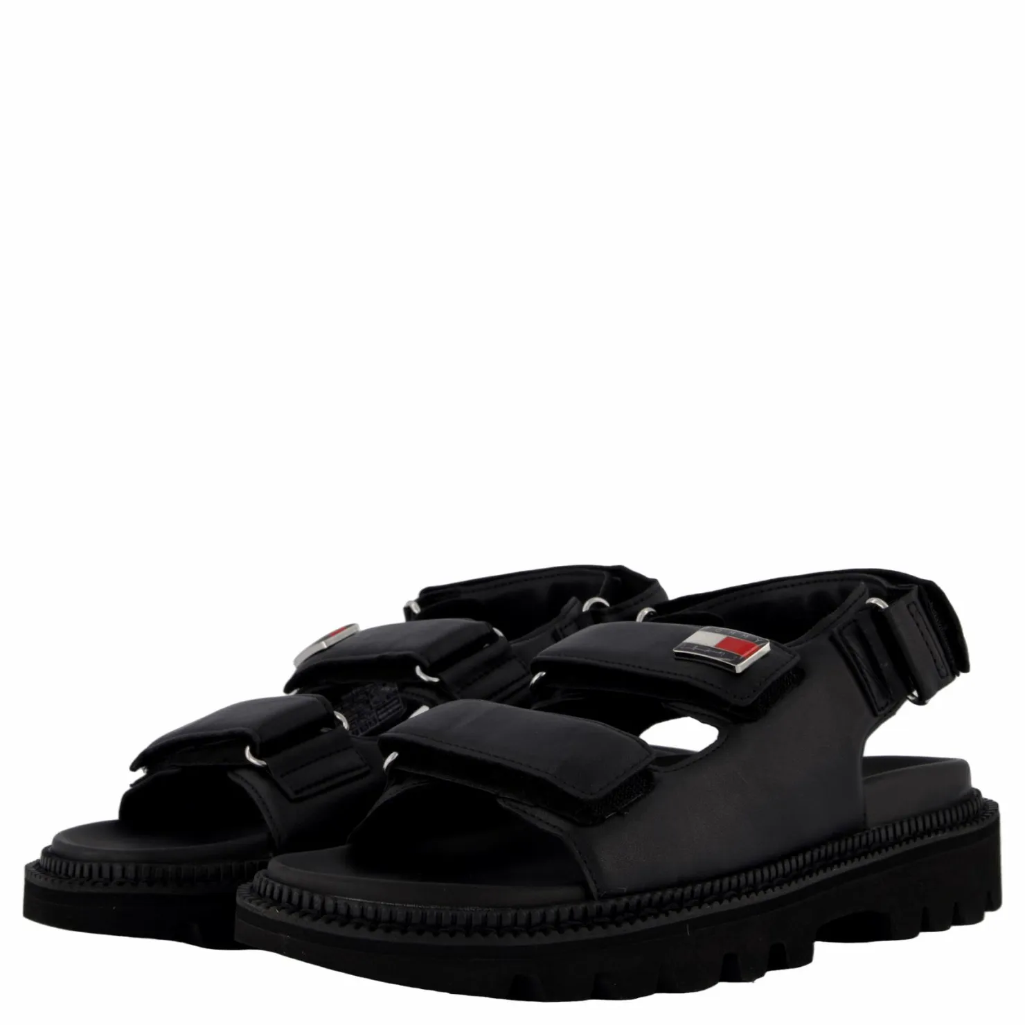 Tommy Hilfiger Tjw Fancy Sandal Svart Clearance