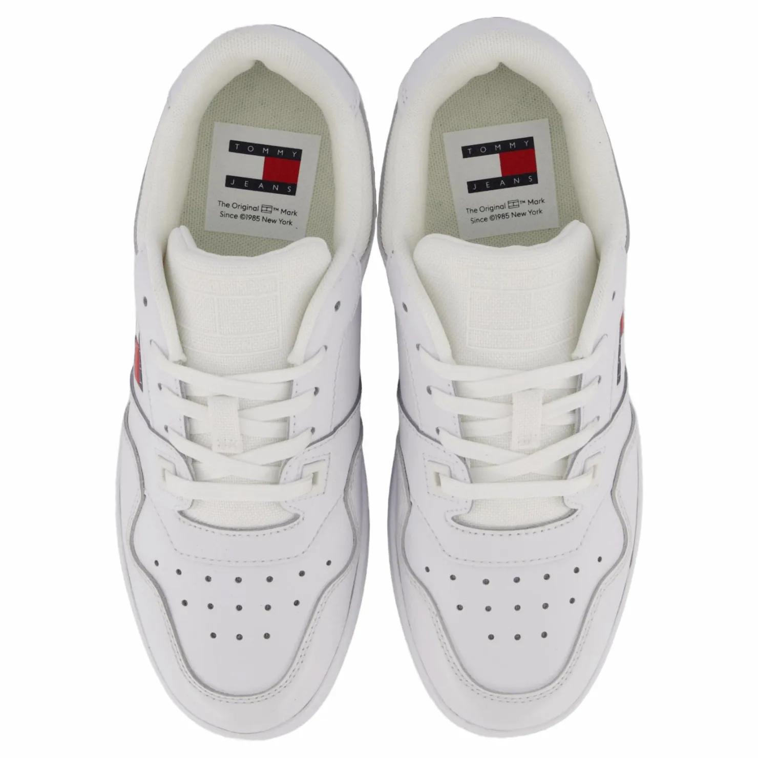 Tommy Hilfiger Tjw Retro Basket Ess Vit Clearance