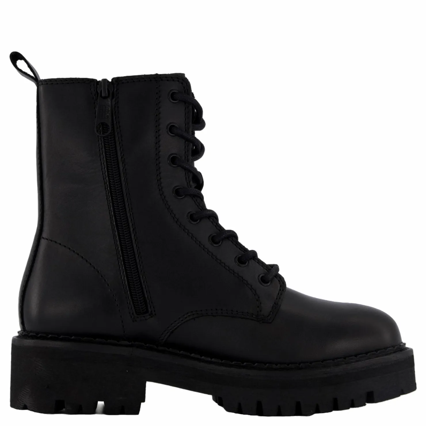 Tommy Hilfiger Tjw Urban Lace Up Boot Black Svart Outlet
