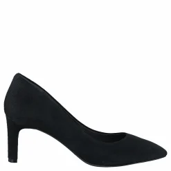 Rockport Tm Valerie Pump Black Suede Svart Outlet