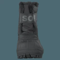 Sorel Toddler's Snow Commander Black, Charcoal Svart Online