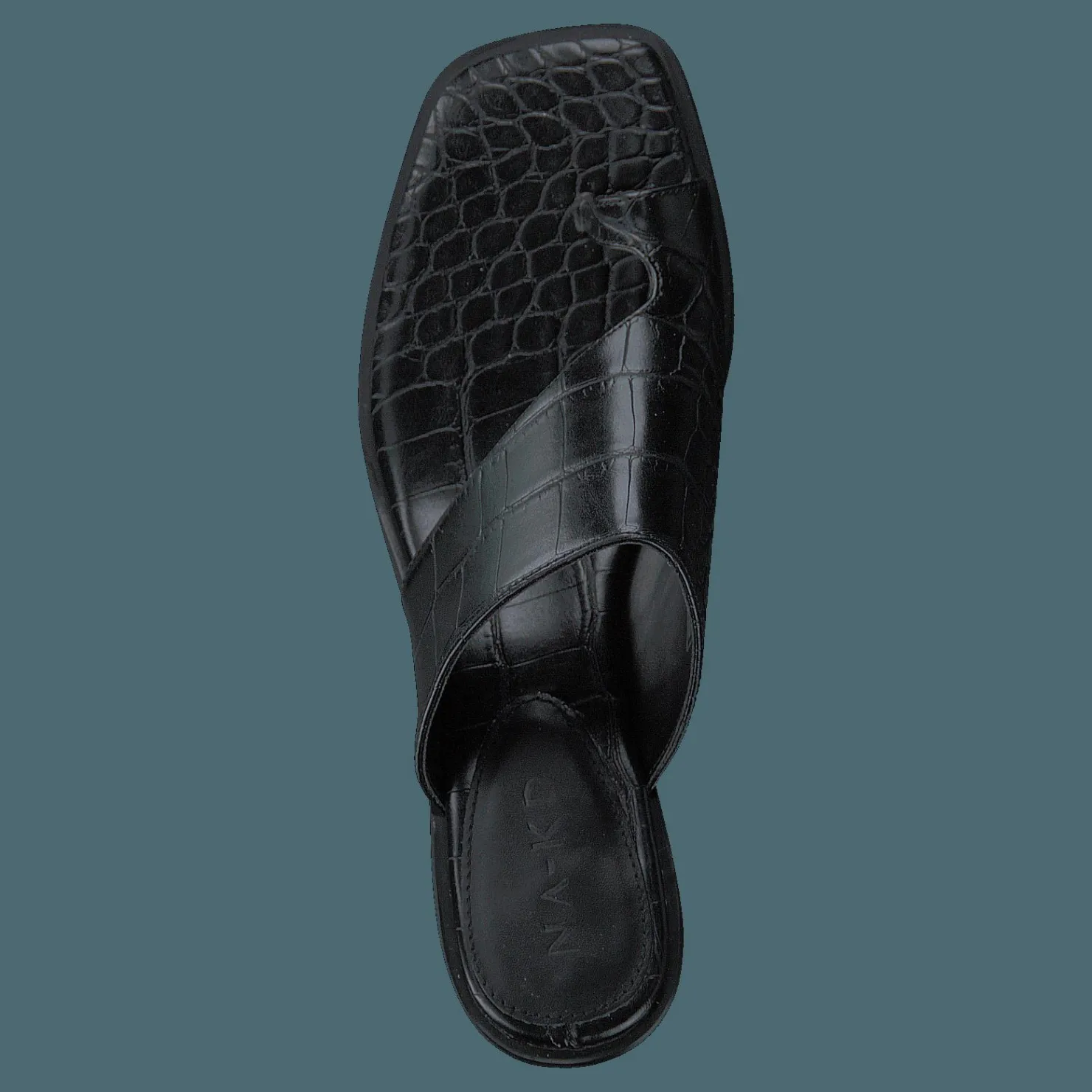 NA-KD Toe Ring Mules Black Svart Sale