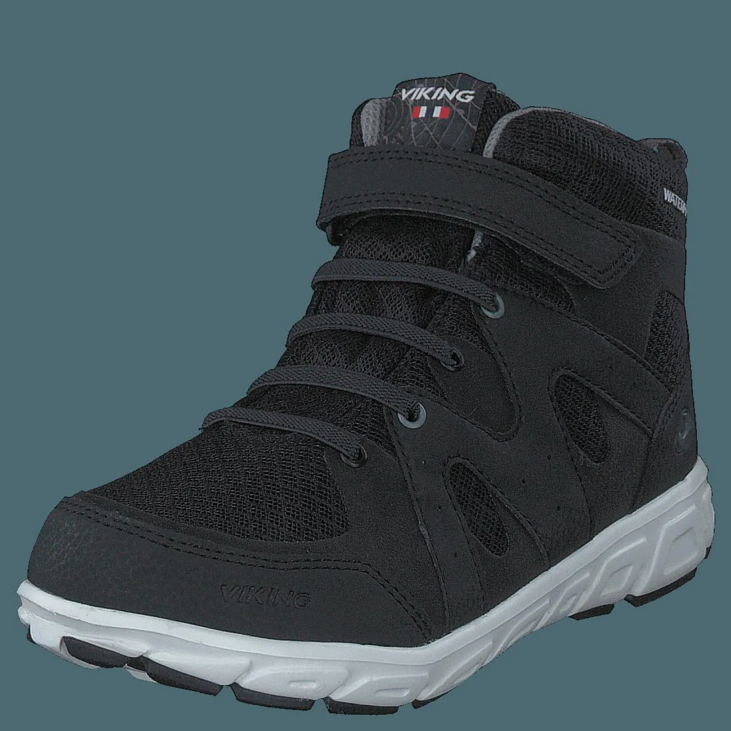 Viking Tolga Mid Wp Black/granite Svart