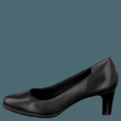 Rockport Total Motion 60Mm Heel Black Burn Calf Svart Clearance