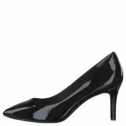 Rockport Total Motion  75Mm Pointy Pump Black Patent Svart Hot