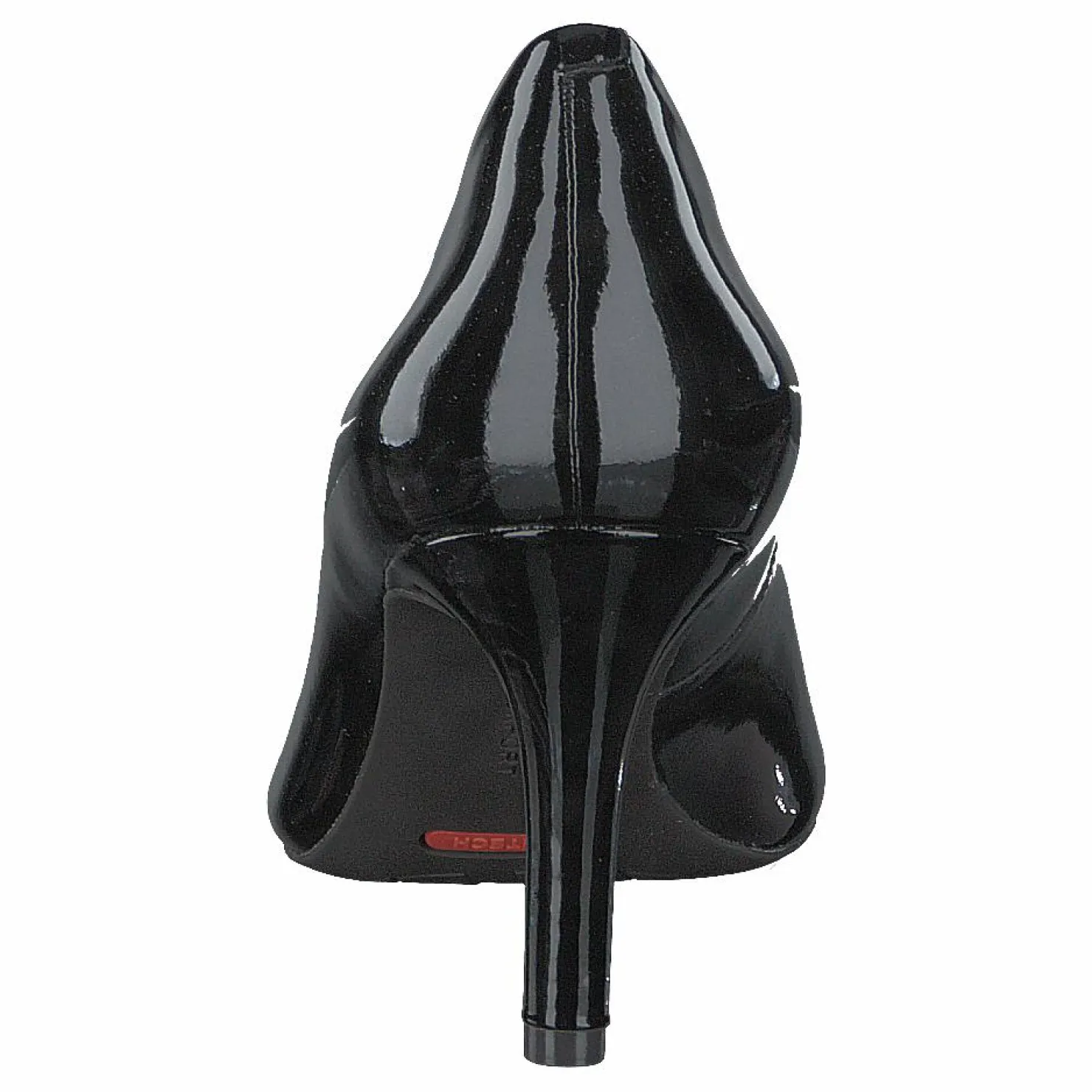 Rockport Total Motion 75Mm Pointy Pump Black Patent Svart Hot