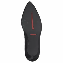 Rockport Total Motion 75Mm Pointy Pump Black Patent Svart Hot