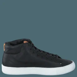 Tretorn Tournament Leather Hi Wp Black/white Svart Clearance