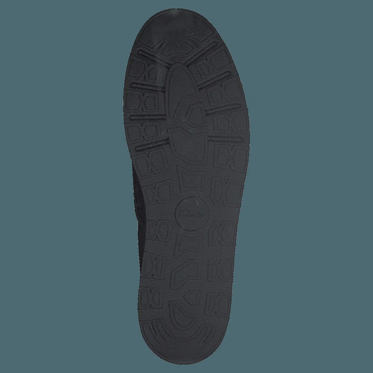 Clarks Trace Walk Black Leather Svart New