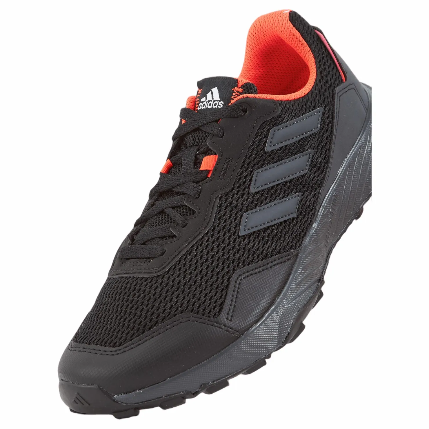 adidas Tracefinder Trail Running Shoes Core Black / Grey Six / Solar Red Svart Best