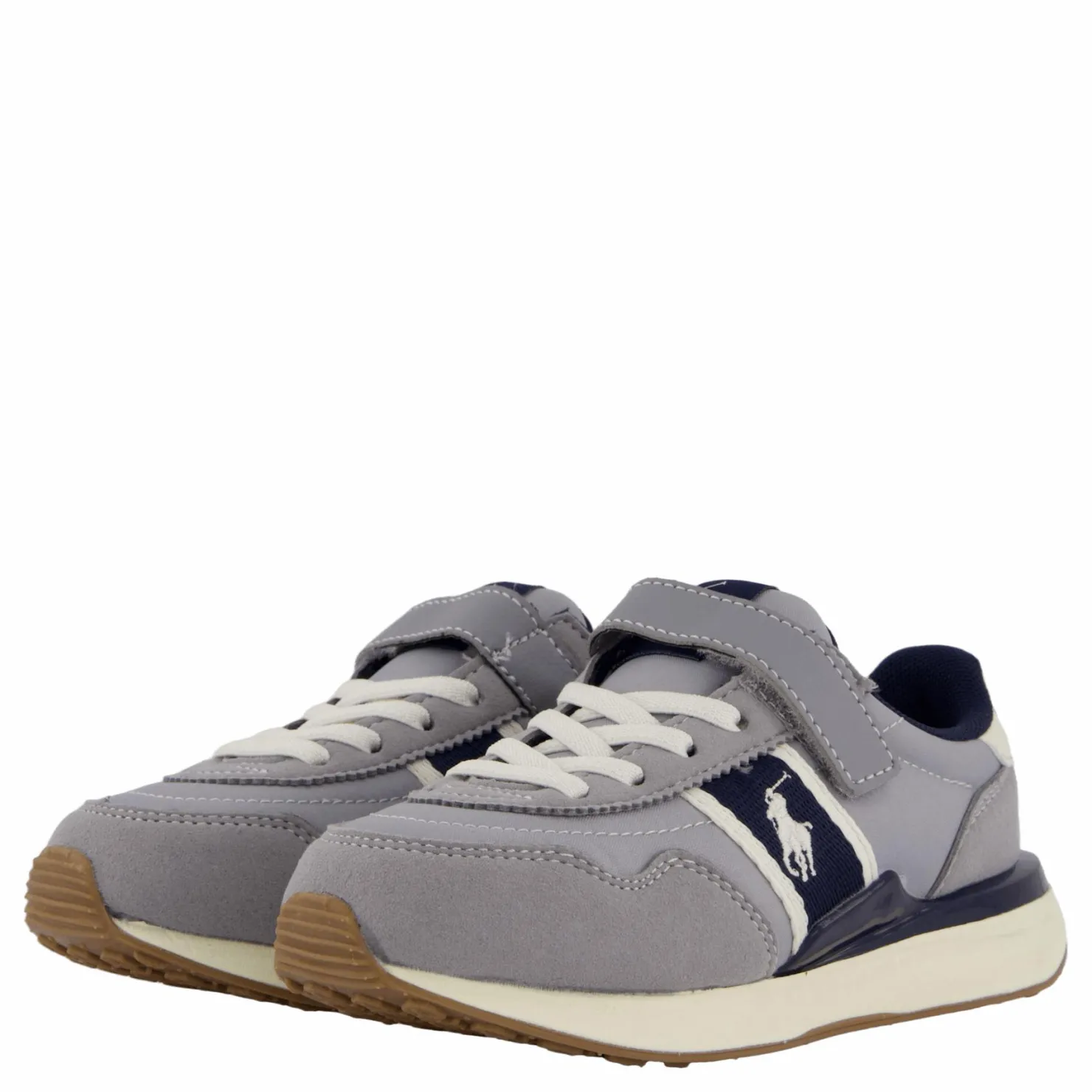 Ralph Lauren Junior Train 89 Sport Ps C-grey Micro/nylon/ Navy/ Crea Grå Best