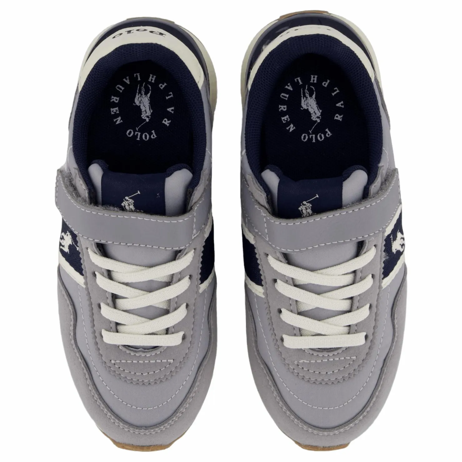 Ralph Lauren Junior Train 89 Sport Ps C-grey Micro/nylon/ Navy/ Crea Grå Best