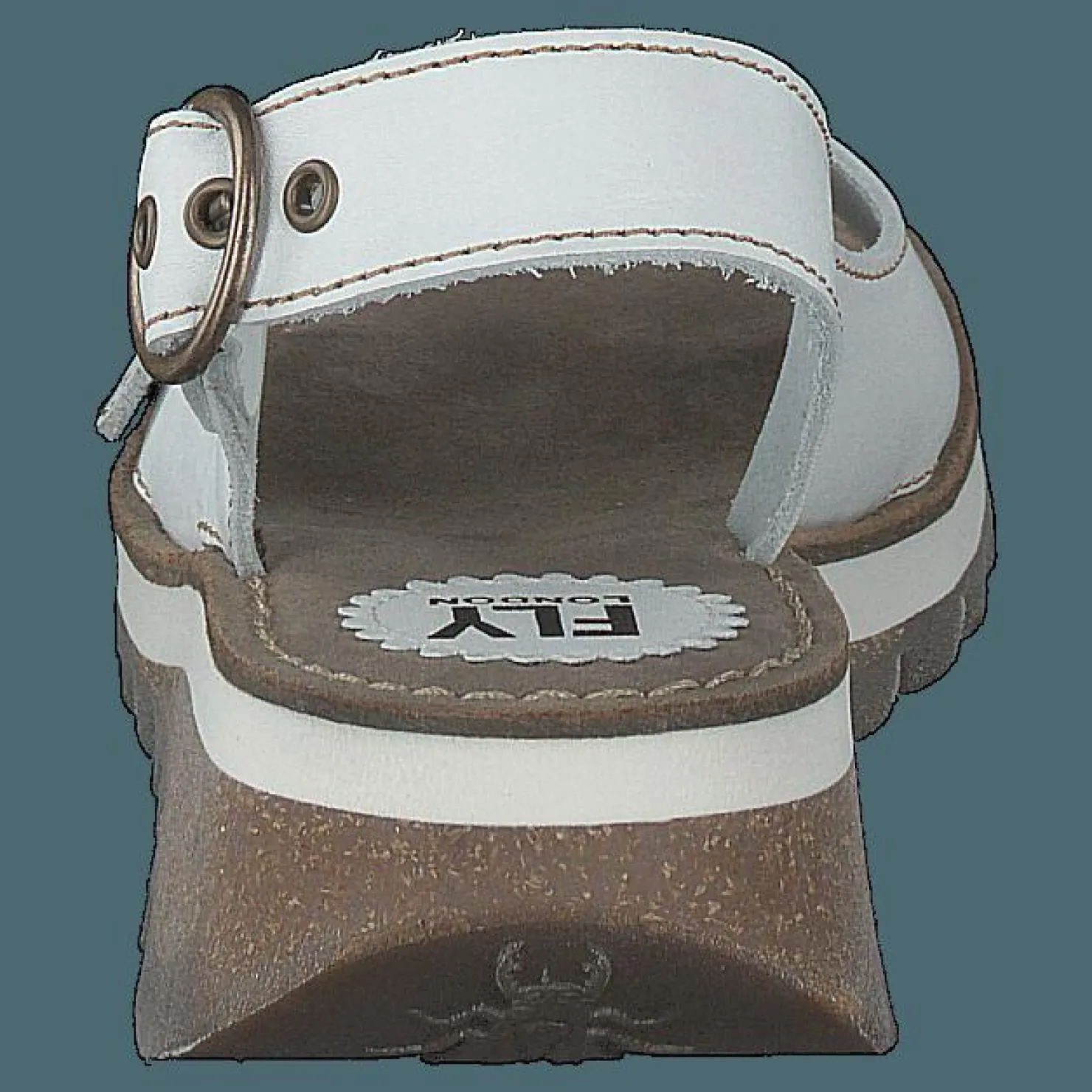 Fly London Tram 2 Bridle-offwhite Brun Hot