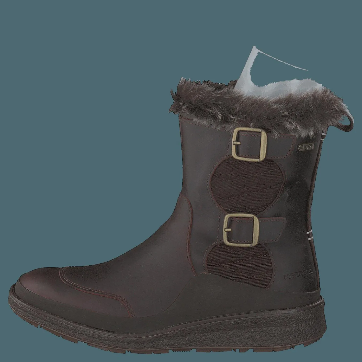 Merrell Tremblant Ezra Zip Wtpf Ice+ Espresso Grå Sale