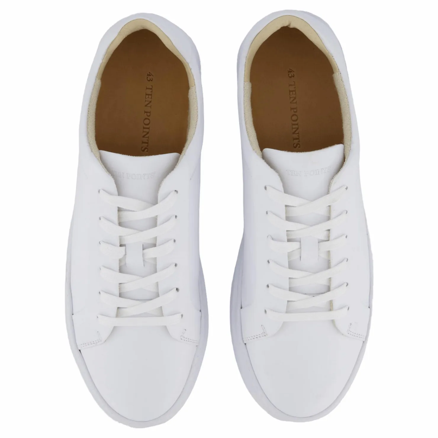 Ten Points Tristan Sneaker Vit Best