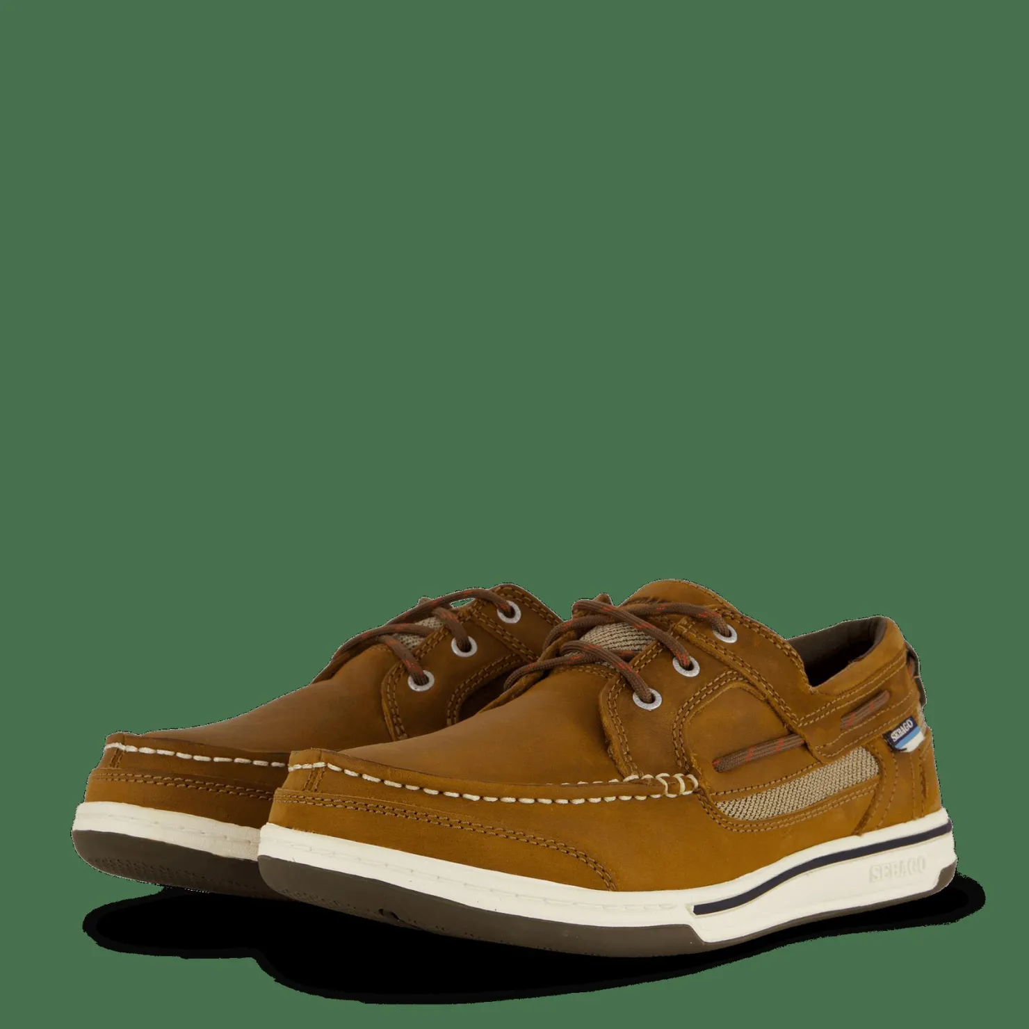 Sebago Triton Three Eye FGL Brown Cinnamon Brun Outlet