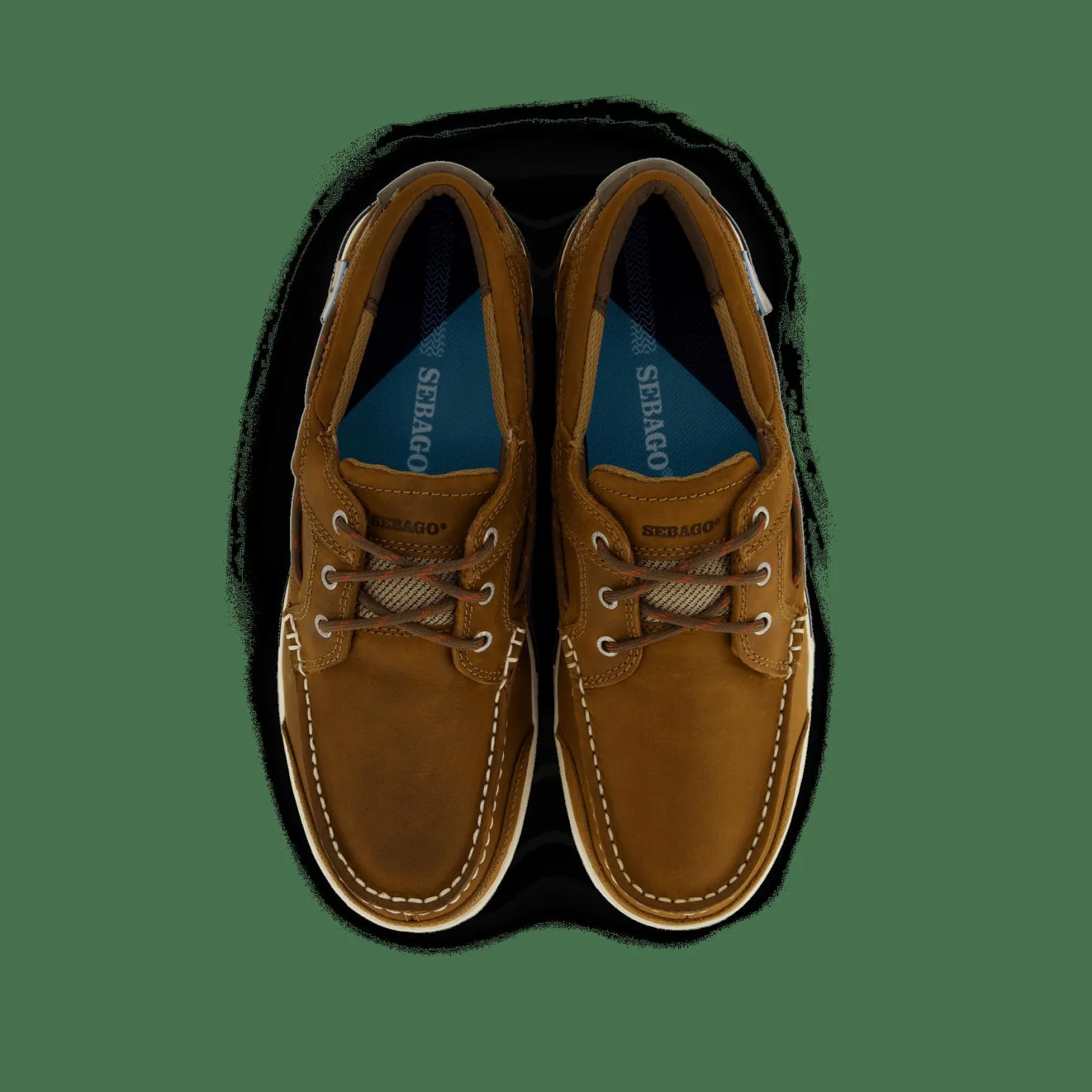 Sebago Triton Three Eye FGL Brown Cinnamon Brun Outlet