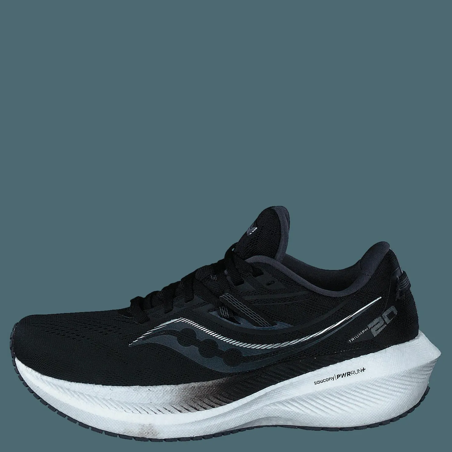 Saucony Triumph 20 Black/white Svart Hot
