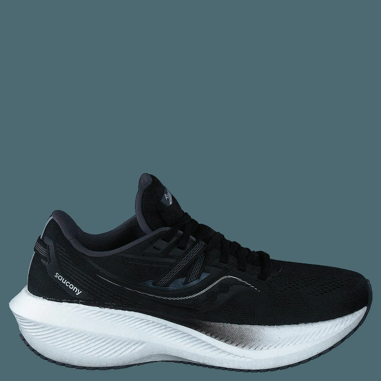 Saucony Triumph 20 Black/white Svart Hot