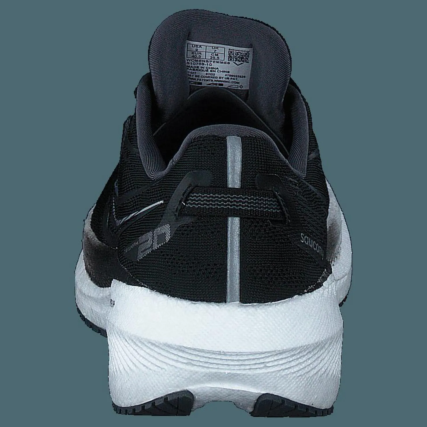 Saucony Triumph 20 Black/white Svart Hot