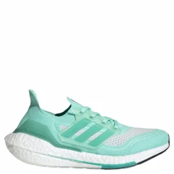 adidas Ultraboost 21 Shoes Clear Mint / Acid Mint / Crystal White Vit och Grön New