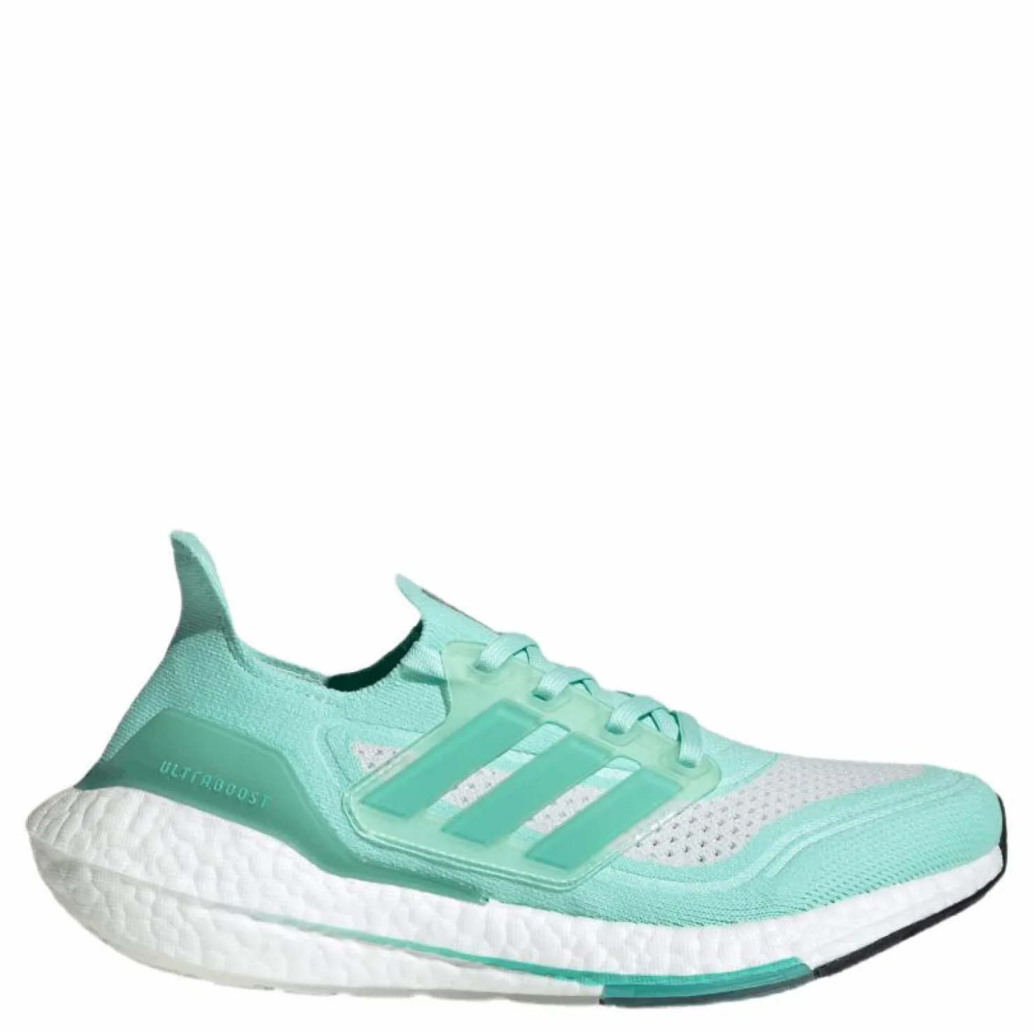 adidas Ultraboost 21 Shoes Clear Mint / Acid Mint / Crystal White Vit och Grön New