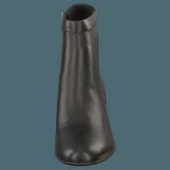 Clarks Un Cosmo Up Black Leather Grå