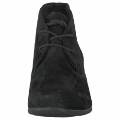 Clarks Un Damson Tie Black Suede Svart Best