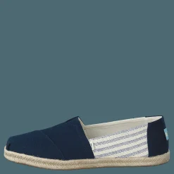Toms University Stripe Alprg Navy Beige och Blå Sale