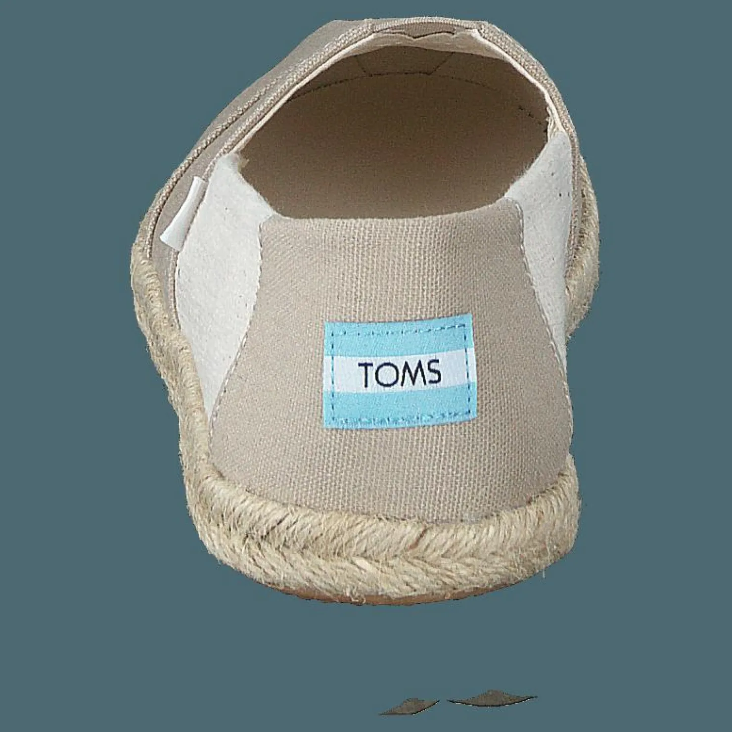 Toms University Stripe Organic Cott Tan Beige Online