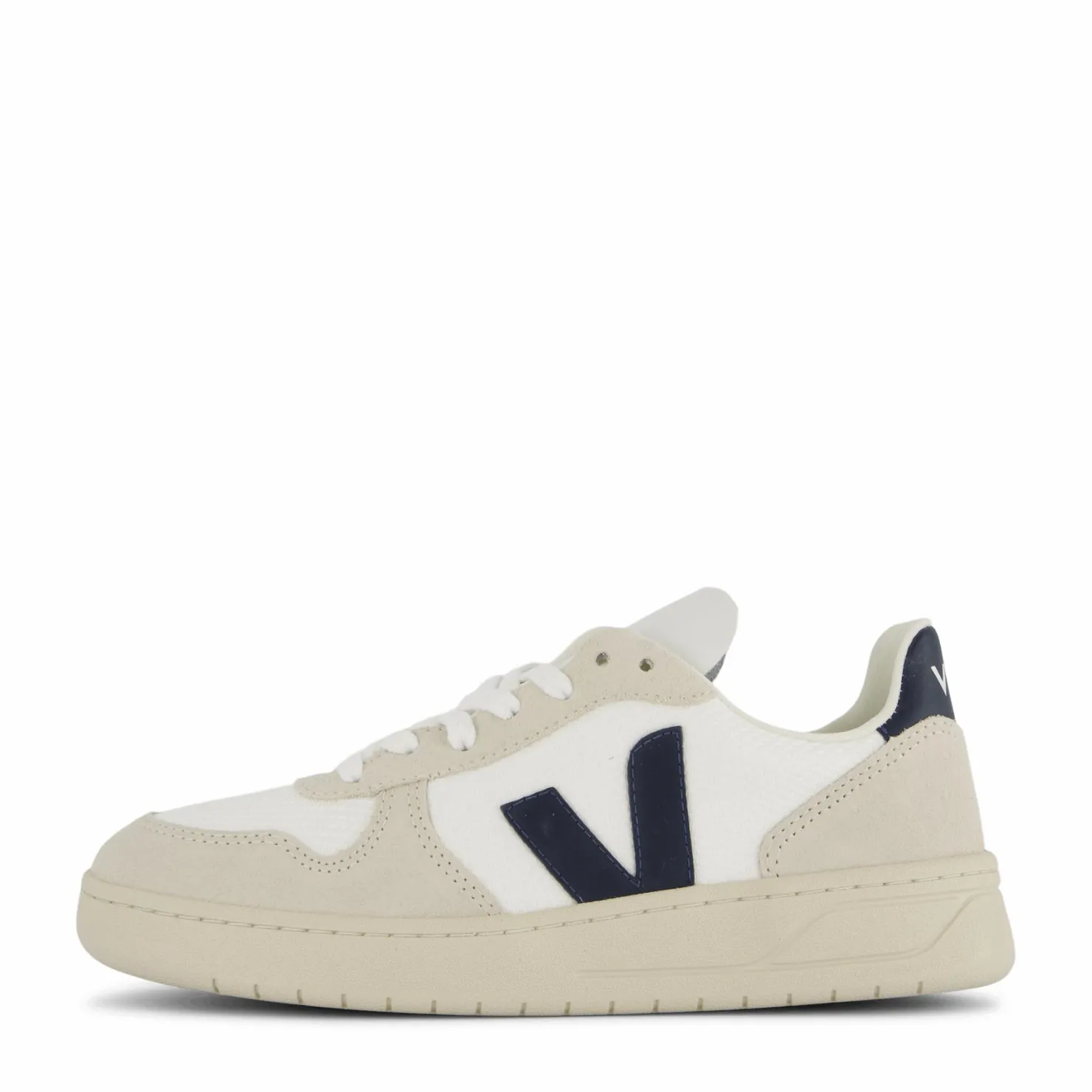 Veja V-10 B Mesh White Nautico Vit Outlet