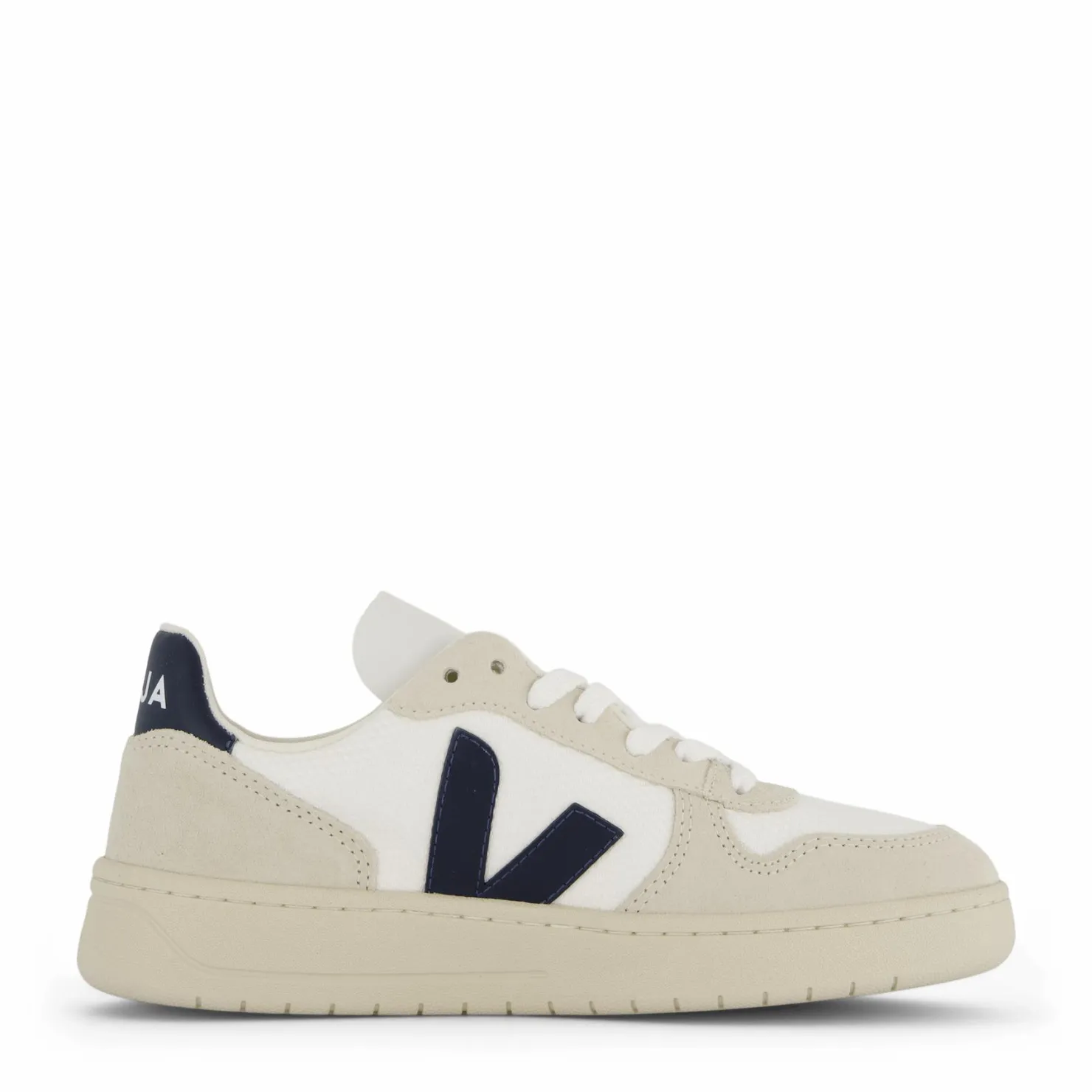 Veja V-10 B Mesh White Nautico Vit Outlet