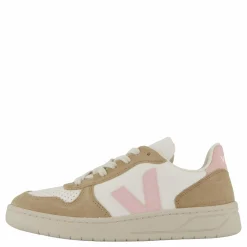 Veja V-10 Extra-white/petale/sahara Vit Best