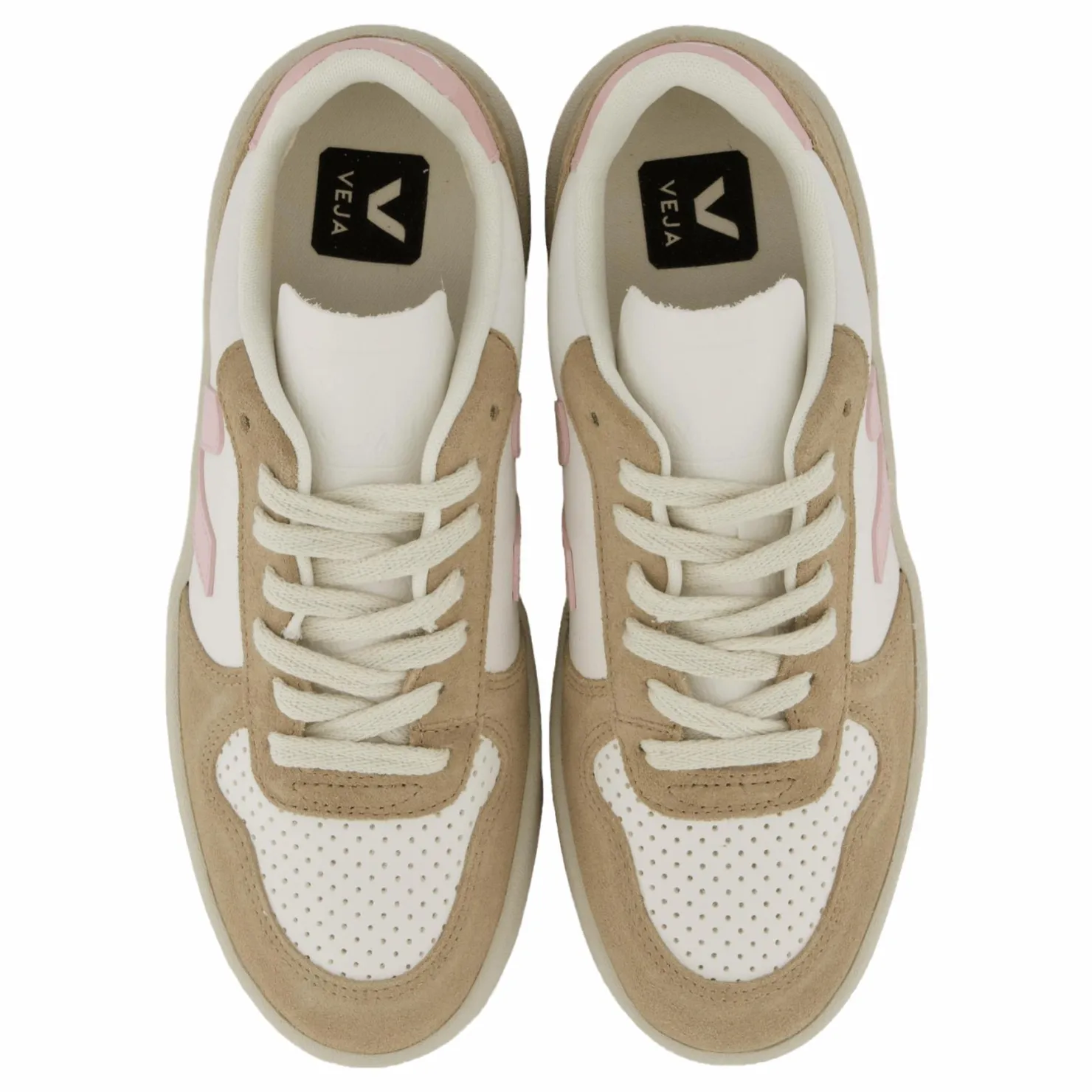 Veja V-10 Extra-white/petale/sahara Vit Best