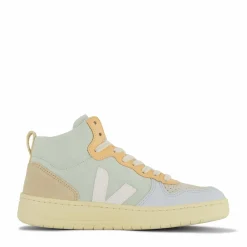 Veja V-15 Suede Jade White Multico Flerfärgad